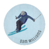 Skifahren Schneidebrett (Vorderseite)