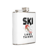 Skifahren - Ski Lake Tahoe Flachmann (Rechts)