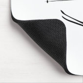Skifahren Ski Mousepad (Ecke)