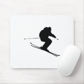 Skifahren Ski Mousepad (Mit Mouse)