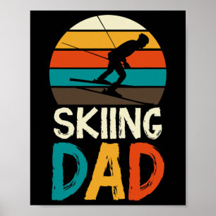 Skifahren Ski Ski Biathlon Schnee Wintersportgebie Poster