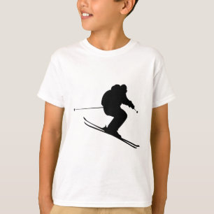 Skifahren Ski T-Shirt