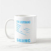 Skifahren - Skifahren - Skifahren Kaffeetasse (Links)