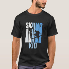 Skifahren Skifahren Skifahren Skifahren Hobby T-Shirt