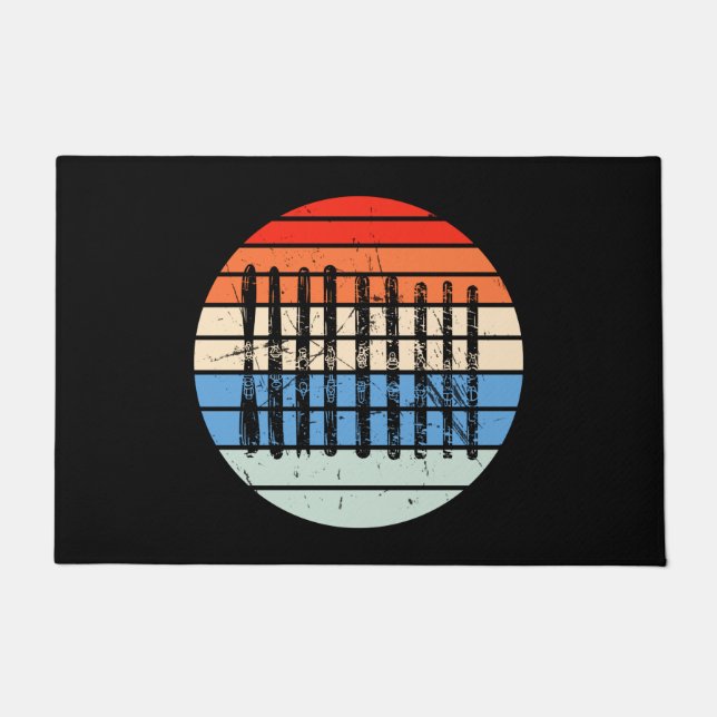 Skifahren - Skischule Fußmatte (Vorderseite)