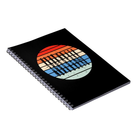 Skifahren - Skischule Notizblock (Rechte Seite)