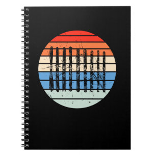 Skifahren - Skischule Notizblock