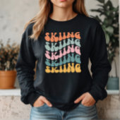 Skifahren Sweatshirt
