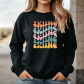 Skifahren Sweatshirt