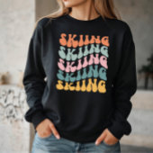 Skifahren Sweatshirt