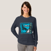 Skifahren T-Shirt (Vorne ganz)