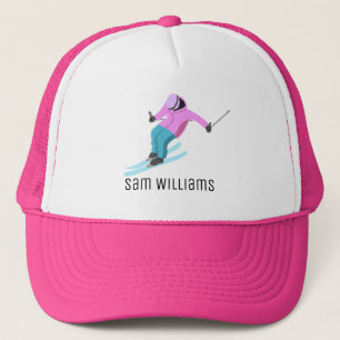 Skifahren Truckerkappe