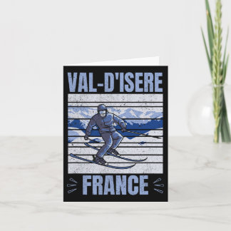 Skifahren und Apres Ski - Wintersport Val-d'isere Karte