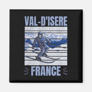 Skifahren und Apres Ski - Wintersport Val-d'isere Magnet