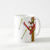 Skifahren-Unfall Kaffeetasse (VorderseiteRechts)