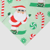 Skifahren Weihnachtsfeiertag Seidenpapier (Ausschnitt)