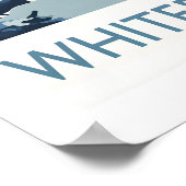 Skifahren Whiteface NY 1 Poster (Ecke)
