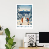 Skifahren Whiteface Poster 1 (Heimbüro)