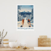 Skifahren Whiteface Poster 1 (Küche)