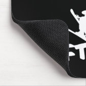 Skifahren Wintersportgeschenk - Skifahren Ski Sie  Mousepad (Ecke)