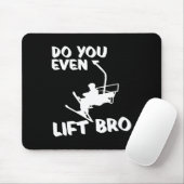 Skifahren Wintersportgeschenk - Skifahren Ski Sie  Mousepad (Mit Mouse)