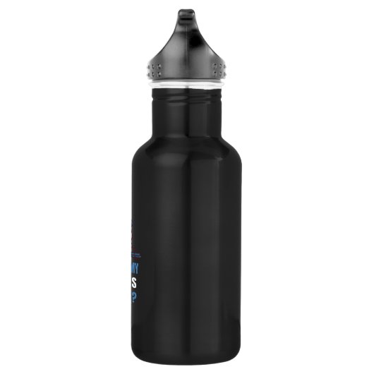 Skifahren Wintersportgeschenke Edelstahlflasche (Rechts)