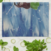 Skifahrenteetuch Handtuch (Gefaltet)