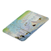 Skifahrer 1919 magnet (Linke Seite)