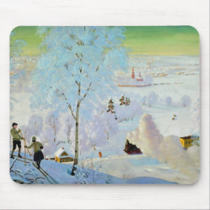 Skifahrer 1919 mousepad