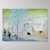 Skifahrer 1919 poster (Vorne)