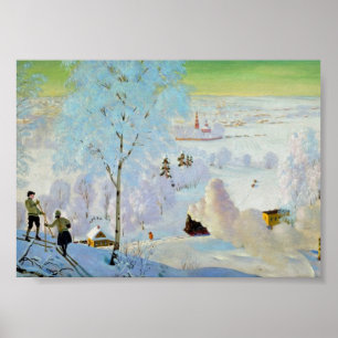 Skifahrer 1919 poster