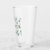 Skifahrer Abfahrtsskifahren Illustration Glas (Links)