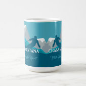 Skifahrer Alp Locarno Kaffeetasse (Mittel)