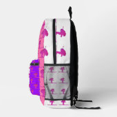 Skifahrer Bedruckter Rucksack (Rechts)