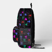 Skifahrer Bedruckter Rucksack (Rechts)