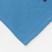 Skifahrer-Bewundern - blauer Berg, Washington Fleecedecke (Ecke)