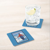 Skifahrer-Bewundern - Timberline-Häuschen, Oregon Rechteckiger Pappuntersetzer (Vor Ort)