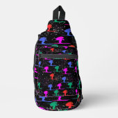 Skifahrer Crossbody Bag (Vorderseite)
