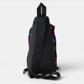Skifahrer Crossbody Bag (Rückseite)