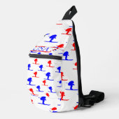 Skifahrer Crossbody Bag (Rechte Ecke)