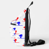 Skifahrer Crossbody Bag (Rechts)