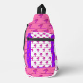 Skifahrer Crossbody Bag (Vorderseite)