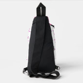Skifahrer Crossbody Bag (Rückseite)