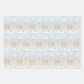 Skifahrer Geschenkpapier Set (Vorderseite 2)