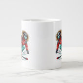 Skifahrer Jumbo  Jumbo-Tasse (Vorderseite)