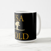 Skifahrer Kaffeetasse (VorderseiteRechts)