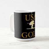 Skifahrer Kaffeetasse (Vorderseite Links)