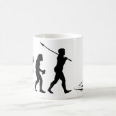 Skifahrer Kaffeetasse (Mittel)
