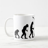 Skifahrer Kaffeetasse (Links)