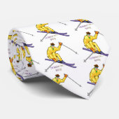 Skifahrer Krawatte (Gerollt)